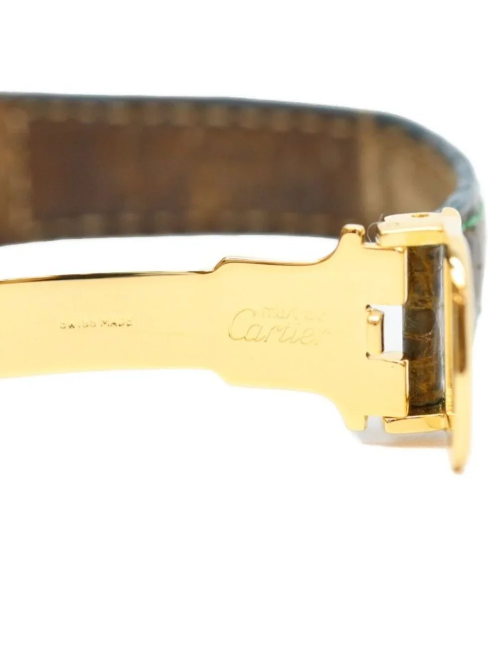 Cartier 925 Must Vendome SM Vermeil Silver Opaline Dial Watch
